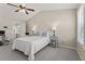 Bedroom with computer desk, vaulted ceiling and a Primary bathroom at 1711 Taynton Cir, Kennesaw, GA 30152