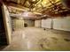 Unfinished basement with concrete floor and exposed ceiling, ready to be customized at 25 Derby Dr, Hiram, GA 30141