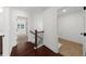 Hallway with wood flooring at 125 Auburn Gate Ln, Auburn, GA 30011