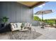 Cozy outdoor patio with comfortable seating and scenic views at 1570 Flat Shoals Se Rd # 7, Atlanta, GA 30316