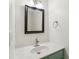 Bathroom with marble countertops, modern sink, and updated hardware at 1520 N Milford Creek Sw Ln, Marietta, GA 30008