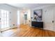 Inviting foyer with hardwood floors, neutral walls, and access to the upper level at 333 Mimosa Dr, Decatur, GA 30030