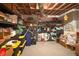 Organized basement storage area with ample shelving and concrete flooring at 3803 Mill Creek Ct, Atlanta, GA 30341