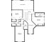 Second floorplan showcasing three bedrooms and two bathrooms at 3803 Mill Creek Ct, Atlanta, GA 30341