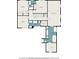 Floor plan of the upper level highlighting bedrooms, bathrooms, and walk-in closets at 1751 Bergen Ct, Lawrenceville, GA 30043