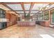 Spacious kitchen featuring custom cabinets, granite countertops, an island, and stainless steel appliances at 1751 Bergen Ct, Lawrenceville, GA 30043