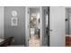 Cozy bathroom with decor, neutral walls and tiled flooring at 9988 Devonshire St, Douglasville, GA 30135