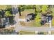 A bird's-eye view captures this property's attractive location and landscaping at 6062 Fielder Way, Douglasville, GA 30135