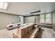 Spacious basement, with large storage boxes and window at 5640 Rolling Oaks Dr, Cumming, GA 30040