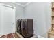 Laundry room featuring two washing machines and patterned rug at 6050 Eagle Close Ln, Sugar Hill, GA 30518