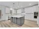 Well-appointed kitchen with island, stainless steel appliances, and custom cabinetry at 6680 Benchwood Path, Cumming, GA 30028
