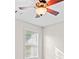 Bright main bedroom includes a ceiling fan and a large window at 3317 Ridgemill Cir, Dacula, GA 30019