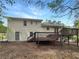 Backyard featuring a deck and stairs at 2390 Century Ln, Snellville, GA 30039