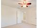 The bright bedroom is ready for your personal touches, with neutral walls and carpet at 3365 Vintage Se Cir, Smyrna, GA 30080