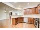 Stylish kitchen featuring stainless steel appliances and an open layout to the living area at 3365 Vintage Se Cir, Smyrna, GA 30080