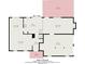 Floor plan illustrating the layout of the home's first floor, including the living room and kitchen at 484 Aberdeen Dr, Stonecrest, GA 30083