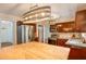 Modern kitchen features stainless steel appliances, granite countertops, and custom island at 484 Aberdeen Dr, Stonecrest, GA 30083