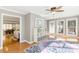 Bright living area with hardwood floors, neutral paint, and an open floorplan at 1834 Kimberly Sw Dr, Marietta, GA 30008