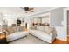 Bright living area featuring hardwood floors, neutral decor, and comfortable seating at 1834 Kimberly Sw Dr, Marietta, GA 30008