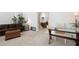 Cozy sitting area with desk adjoins the main bedroom and ensuite bathroom at 4030 Muirfield Ln, Marietta, GA 30068