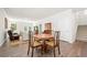 Inviting dining area with hardwood floors and access to living spaces at 2617 Cacao Sq, Acworth, GA 30101