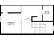 Upstairs floor plan featuring a bedroom, bathroom and hall dimensions at 2617 Cacao Sq, Acworth, GA 30101