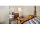 Bedroom featuring a four poster bed and views of the house interior at 640 Parkside Place Dr, Mcdonough, GA 30253