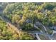 Aerial shot of luxury homes and grounds amid dense woods at 519 River Estates Pkwy, Canton, GA 30115