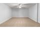Large finished basement, with neutral paint, and carpet making it a blank canvas at 519 River Estates Pkwy, Canton, GA 30115