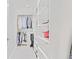 Walk-in closet with custom shelving for clothes and storage at 1820 Peachtree Nw St # 1008, Atlanta, GA 30309