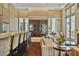 Spacious common area with bar seating and comfortable lounge furniture at 1820 Peachtree Nw St # 1008, Atlanta, GA 30309