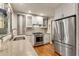 Well-lit kitchen featuring stainless steel appliances and shaker cabinets at 2287 Armand Ne Rd, Atlanta, GA 30324
