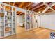 Spacious unfinished basement with open layout and visible ceiling beams at 3902 Concord Walk Se Dr, Smyrna, GA 30082