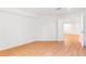 Finished basement with laminate flooring at 3902 Concord Walk Se Dr, Smyrna, GA 30082