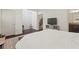 Open bedroom layout with hardwood floors, ensuite bathroom, and walk-in closet at 1200 Virginia Ct # 101, Atlanta, GA 30306