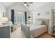 Bedroom with neutral color palette, vaulted ceiling, and an abundance of natural light at 1228 Dunwoody Walk, Atlanta, GA 30338