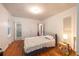 Bright bedroom with hardwood floors and neutral walls at 2383 N Decatur Rd, Decatur, GA 30033