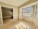 Bright dining room with bay window, tile floors and natural light at 134 Carrollwood Dr, Fayetteville, GA 30215
