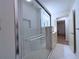 Modern bathroom featuring a glass-enclosed shower and stylish finishes at 300 Johnson Ferry Rd # B105, Atlanta, GA 30328