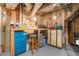 Basement workshop with work bench and storage at 937 E Rock Springs Ne Rd, Atlanta, GA 30306