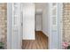 Inviting entryway features new vinyl floors and neutrally painted walls at 103 St Albans Way, Peachtree City, GA 30269
