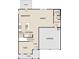 Open concept floor plan featuring a kitchen, breakfast area, Gathering room, flex space, and garage at 2109 Boxwood Se Cir, Conyers, GA 30094