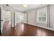 Bedroom featuring a walk-in closet with custom shelving at 218 Midvale Ne Dr, Atlanta, GA 30342