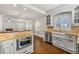 Gourmet kitchen showcasing granite countertops, stainless steel appliances, and custom cabinetry at 218 Midvale Ne Dr, Atlanta, GA 30342