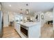 Spacious kitchen featuring a large island and stainless steel appliances at 3154 N Druid Hills Rd, Decatur, GA 30033