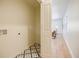 Laundry room featuring black and white patterned tile and a bright interior at 3154 N Druid Hills Rd, Decatur, GA 30033