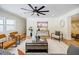 Bright living room with stylish furnishing, hardwood floors, and contemporary decor at 3154 N Druid Hills Rd, Decatur, GA 30033