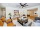 Bright living room featuring stylish furniture, hardwood floors, and an open layout at 3154 N Druid Hills Rd, Decatur, GA 30033