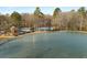 Picturesque lake view with nearby community pool and tennis courts offering a wealth of recreational opportunities at 3476 Silver Maple Dr, Duluth, GA 30096