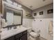 Bathroom with a sink and decorations on the walls at 522 Plantation Creek Dr, Loganville, GA 30052